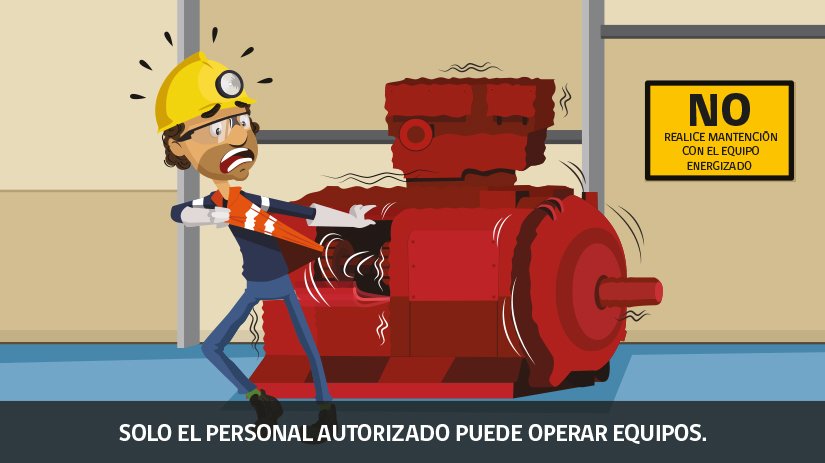 Decimosexta regla de oro de seguridad para operaciones mineras en Chile Decimosexta regla de oro de seguridad para operaciones mineras en Chile