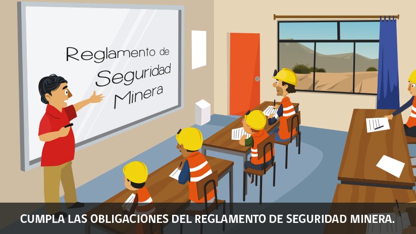 Reglas de oro de la seguridad minera en Chile - segunda regla Reglas de oro de la seguridad minera en Chile - segunda regla