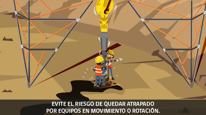 Reglas de oro de la seguridad minera en Chile - sexta regla Reglas de oro de la seguridad minera en Chile - sexta regla
