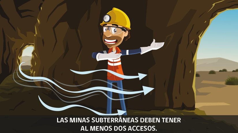 Reglas de oro de la seguridad minera en Chile - séptima regla