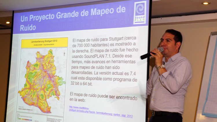 el mapeo de ruido aprovecha las fuentes de datos existentes y facilita crear un modelo de simulación