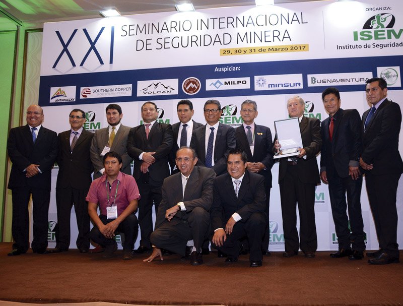Pan American Silver Huarón logró el quinto lugar en el Concurso Nacional de Seguridad del ISEM.