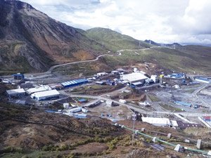 Huarón es una mina subterránea con 1547 trabajadores, tanto de compañía como de contratistas.