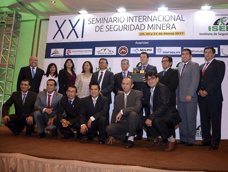 Compañía Minera Argentum obtuvo el primer puesto en la categoría minería subterránea en concurso del ISEM.