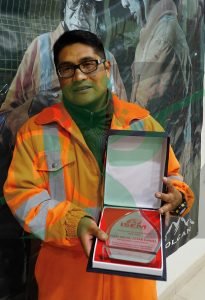 Freddy Soto Mori, ingeniero de seguridad de la mina San Cristóbal