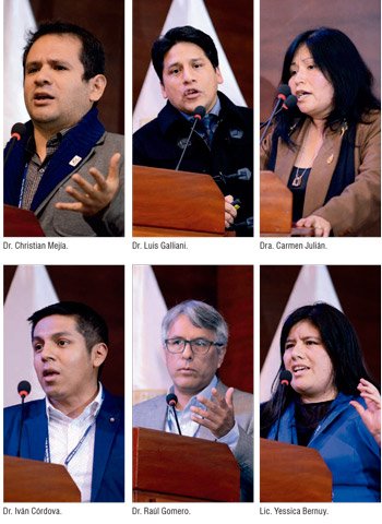 Expositores 8° Seminario de Salud Ocupacional: Por trabajadores mineros saludables
