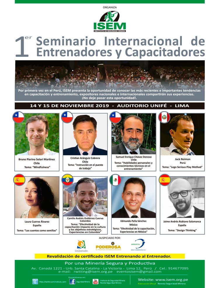 programa seminario para entrenadores y capacitadores
