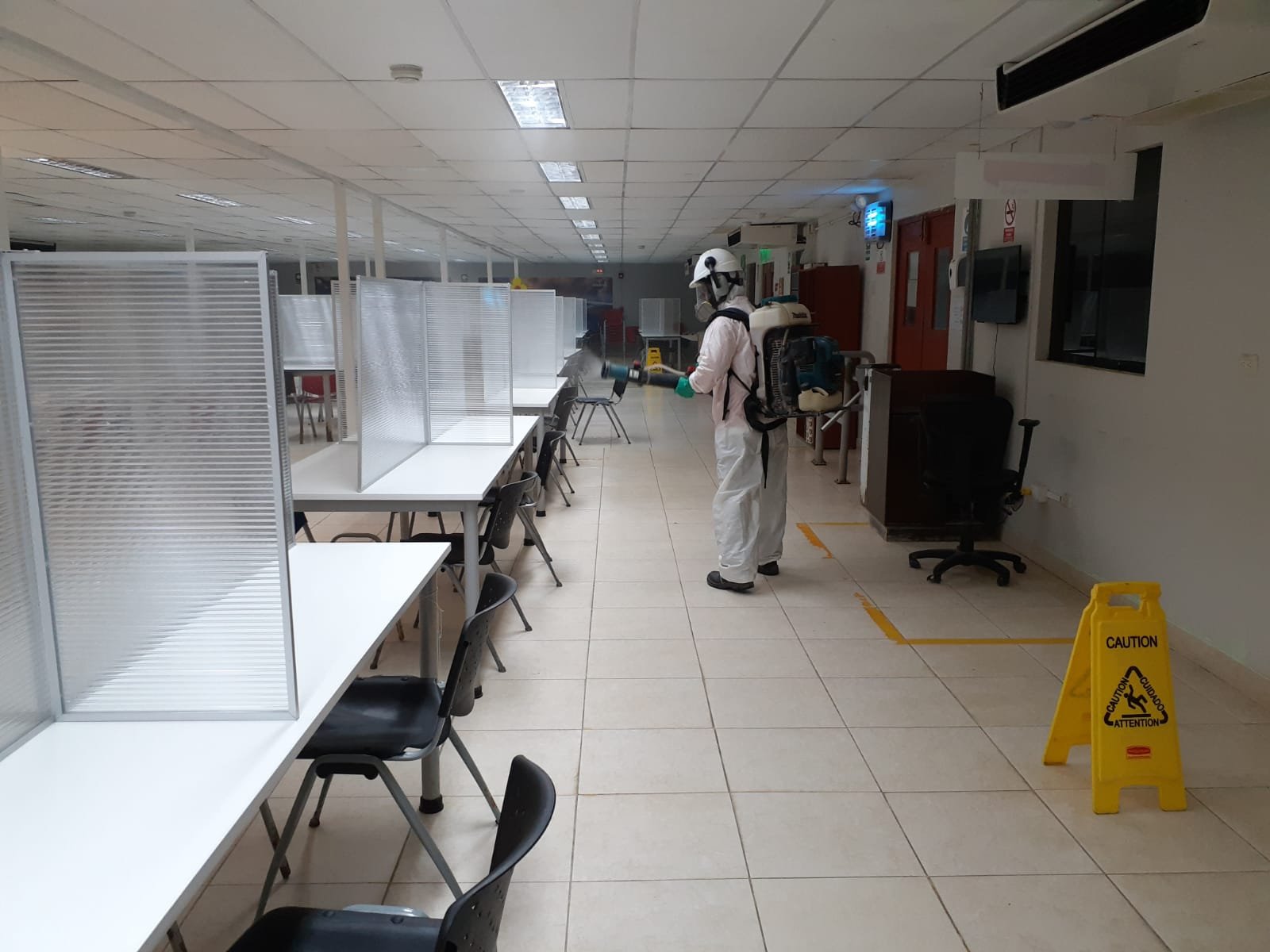 Miski Mayo ha implementado un programa de limpieza y desinfección semanal en la operación