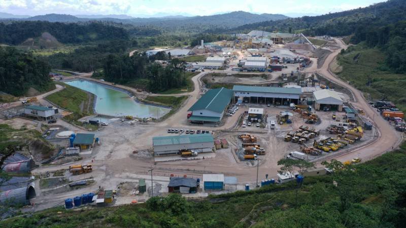 G&G Perforaciones realiza perforación diamantina en mina ecuatoriana Fruta del Norte