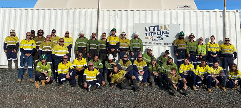 Tanami Titeline Exploration/Drilling Team obtuvo el reconocimiento CEO Safe Team Award recipient para el 2020. Tanami Titeline Exploration/Drilling Team obtuvo el reconocimiento CEO Safe Team Award recipient para el 2020.